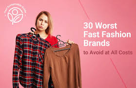 30 worst fast fashion brands to avoid
