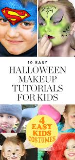 halloween makeup for kids 10 easy