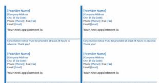Appointment Slip Format Archives Blue Layouts