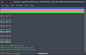 colors in bash scripts techstop