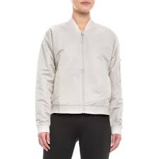 New Balance 247 Luxe Sateen Bomber Jacket For Women In