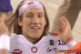 Trevor lawrence or his girlfriend?posted by wildtigercat93 on 8/28/19 at 10:54 am to lsunorth. Trevor Lawrence Hair Gif Trevorlawrence Hair Discover Share Gifs