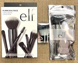 elf flawless face makeup brushes set