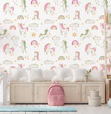 Unicorn Nursery Wallpaper Girl Nursery
