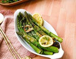Vegan Roasted Asparagus gambar png