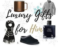 luxury gifts for him gift guide lux