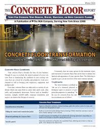 concrete floor report concrete floor