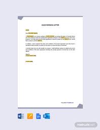 Employment contract renewal letter sample doc elegant live in nanny sample roofing contract inspirational letter intent sample tips for far better email cover letters. 9 Free Renewal Letter Templates Edit Download Template Net