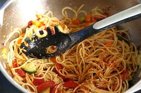 spaghetti pasta salad real life dinner