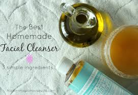 homemade cleanser with avocado