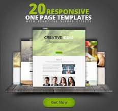 Responsive Parallax Scrolling Website Template Free Download 20 One