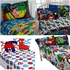 New Marvel Comics Bed Sheets Set
