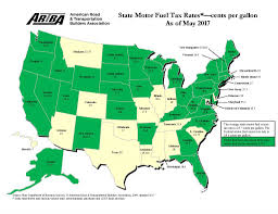 State Motor Fuel Tax Rates The American Road