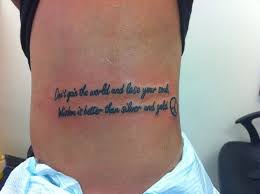 You aren't either, and the two of you will never be perfect. Bob Marley Quote From The Song Zion Train On Left Hip Stomach Area Inspirational Tattoos I Tattoo Tattoo Quotes
