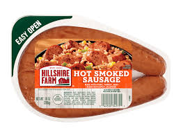 hot smoked sausage hillshire farm brand