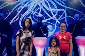 blue man group las vegas with kids