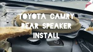1997 2001 toyota camry rear speaker