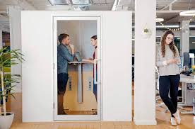 Soundproof is a very difficult thing to achieve, especially in a shippable, easily assembled product. Best Phone Booths Meeting Pods For Your Flex Office Flydesk