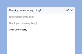 perfect goodbye email to coworkers