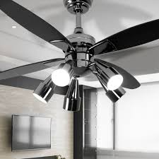 We have beautiful ceiling fans in a variety of styles to cater to virtually any taste. Andersonlight Contemporary Ceiling Fan 4 Black Wood Blades With 5 Rotatable Light Set Remote Control Ceiling Fan Diy Home Improvement Contemporary Ceiling Fans