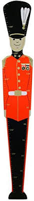 Thomas The Toy Soldier Wooden Height Chart