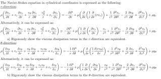 the navier stokes equation in