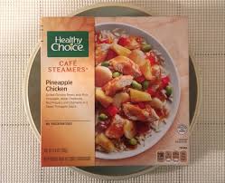 Making healthy choices is no small endeavor for some people. Healthy Choice Cafe Steamers Pineapple Chicken Bowl Review Freezer Meal Frenzy