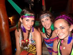 Koh phi phi seems comparatively quieter than koh phangan though the party itself isn't some amateur new charm. Koh Phangan Full Moon Party Girls Google Search