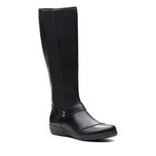Clarks Cheyn Meryl Womens Tall Boots Boots Clarks