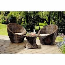 Wood Rattan Outdoor Patio Garden Furniture
