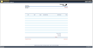 blank invoice template free template