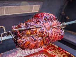 rotisserie wild boar shoulder roast