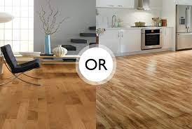 hardwood vs laminate flooring the