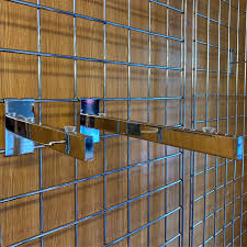 Gridwall Glass Shelf Brackets Assorted