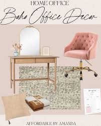 boho office decor 2022 affordable by