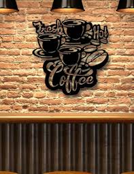Hot Coffee Wall Hanging Art Decor