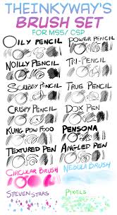 clip studio paint brush pack