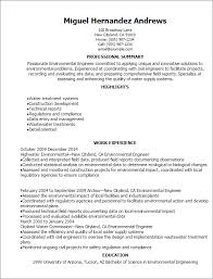 Fill in your cv once and then switch between different looks download with one click and attend more interviews. Environmental Engineer Resume Templates Myperfectresume