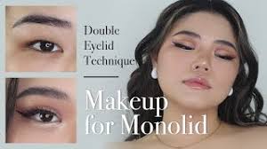 makeup for monolid eyes double eyelid