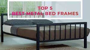 Some bed frames with headboards offer functionalities as well, helping your bedtime become more comfortable than ever. Top 5 Best Metal Bed Frames Of 2020 Which Steel Frame You Should Buy Youtube