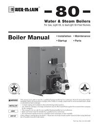 boiler manual weil mclain