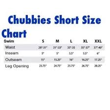 Chubbies Tiger Shorts Size Medium