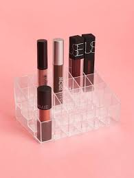 acrylic lipgloss lipstick organizer