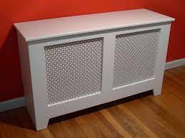 White Baseboard Heater Covers 4