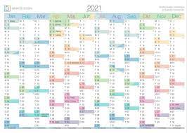 Simpel kalender 2021 per tahun published : Kalender 2021 Gratis Print Selv Download Med Arsoversigt