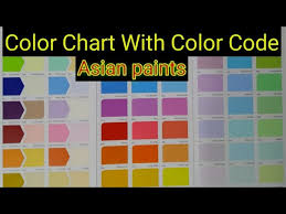Latest Berger Colour Chart