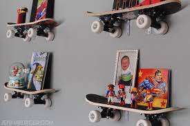 Skateboard Shelves Jenna Burger