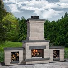 Outdoor Fireplace Kits Outdoor