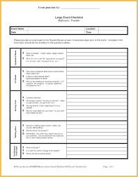 Meeting Checklist Templates Free Word Documents Download