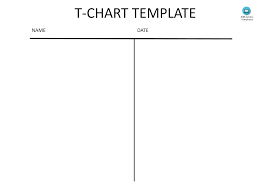 t chart template pdf these t